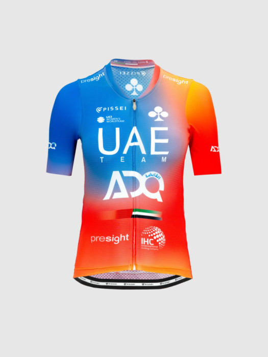 MAILLOT MANCHES COURTES FEMME REPLICA UAE TEAM ADQ 2024